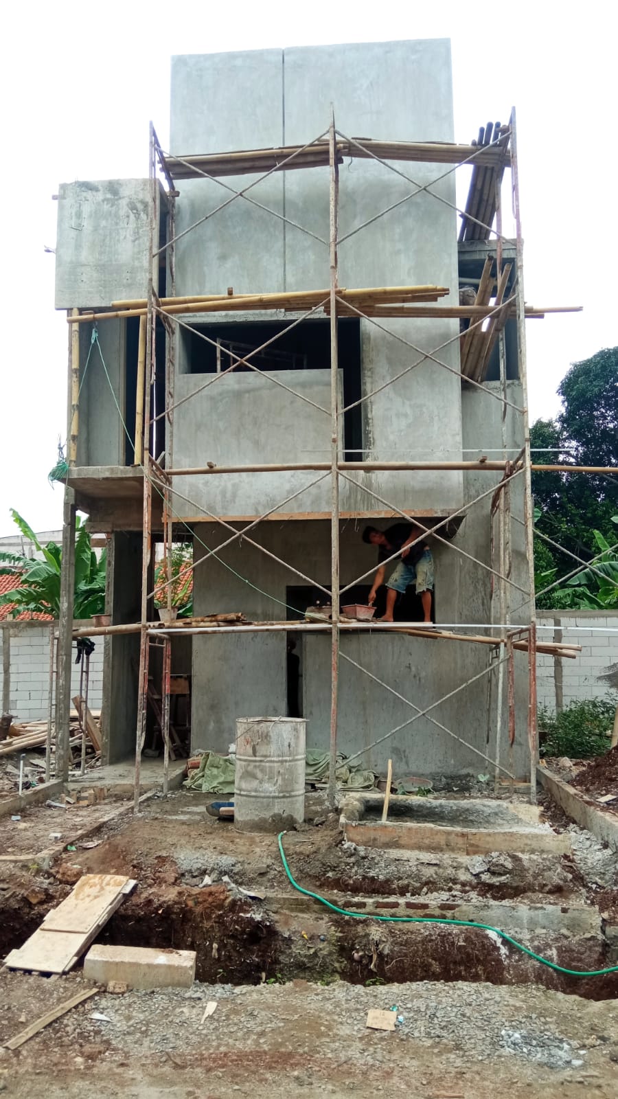 Progress Pembangunan Anaya Townhouse Bambu Apus (10)