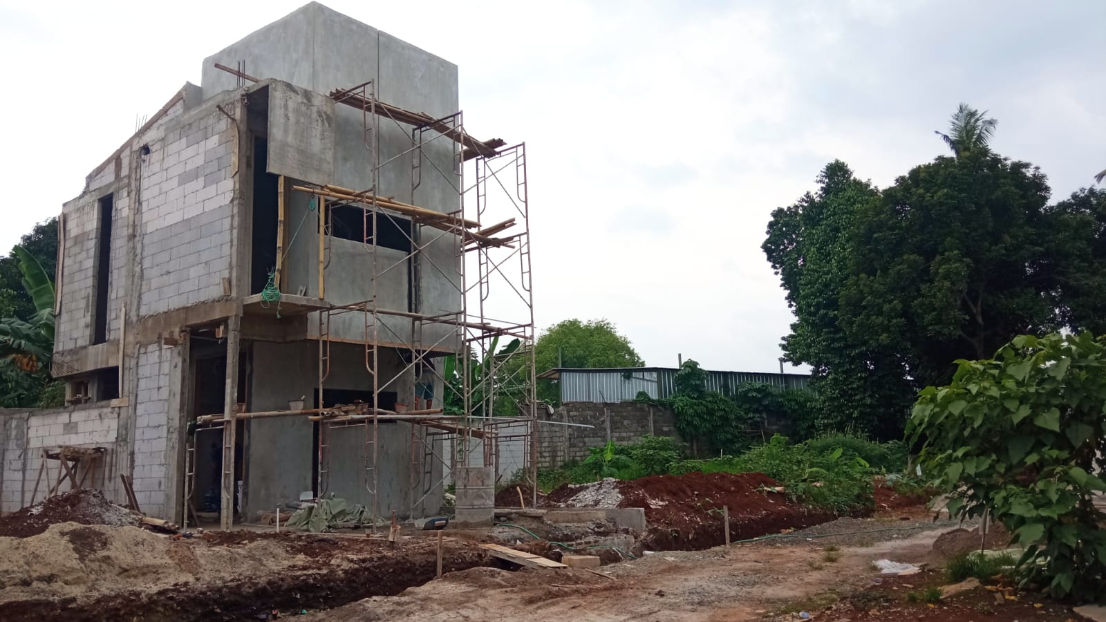 Progress Pembangunan Anaya Townhouse Bambu Apus (3)