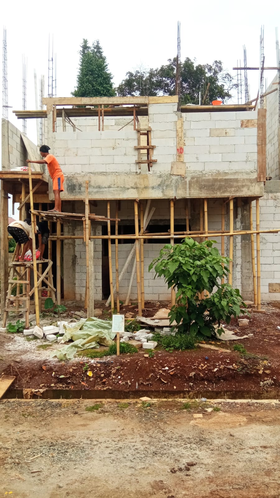 Progress Pembangunan Anaya Townhouse Bambu Apus (7)