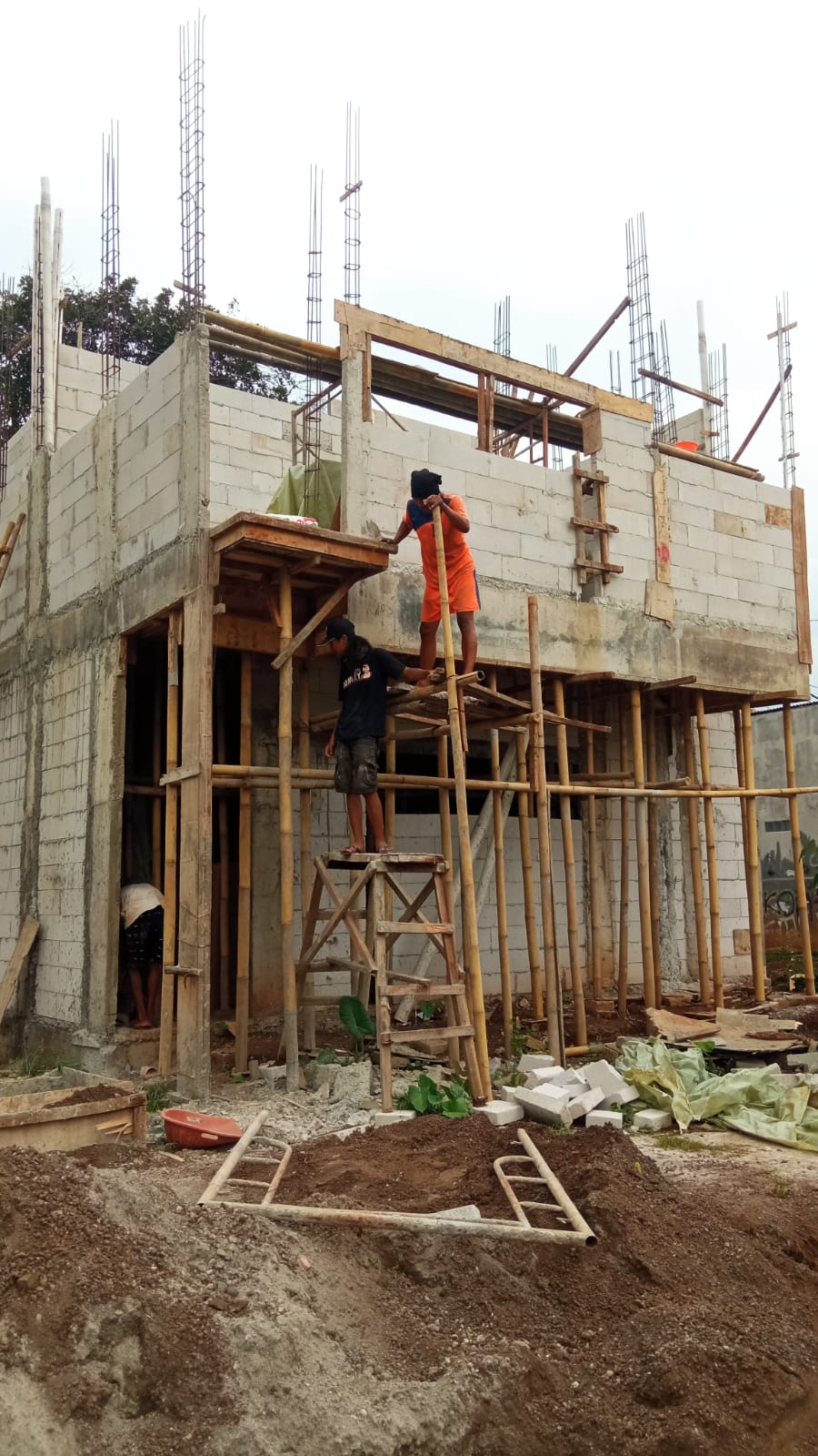 Progress Pembangunan Anaya Townhouse Bambu Apus (8)