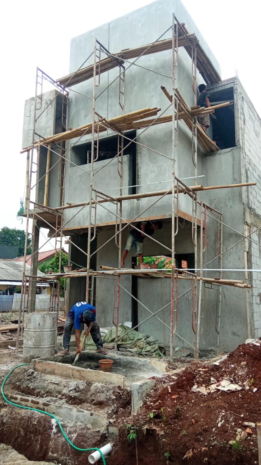 Progress Pembangunan Anaya Townhouse Bambu Apus (9)